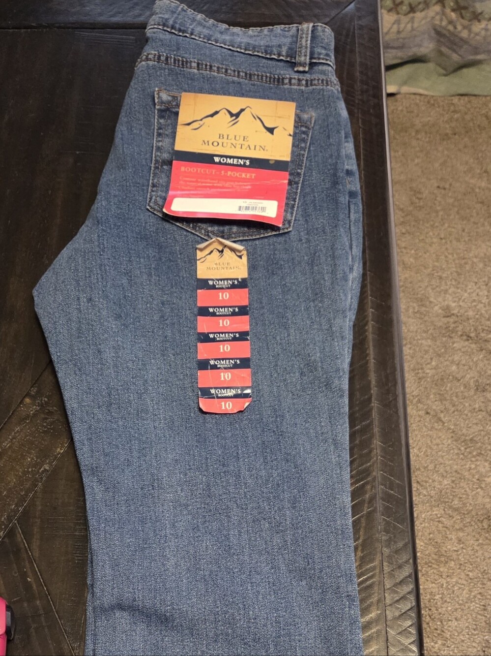 Women's Bootcut Jeans - Blue